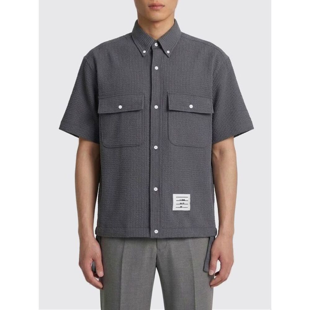 Thom Browne Shirt Men Grey